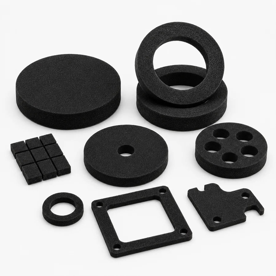 Silicone Foam material sample