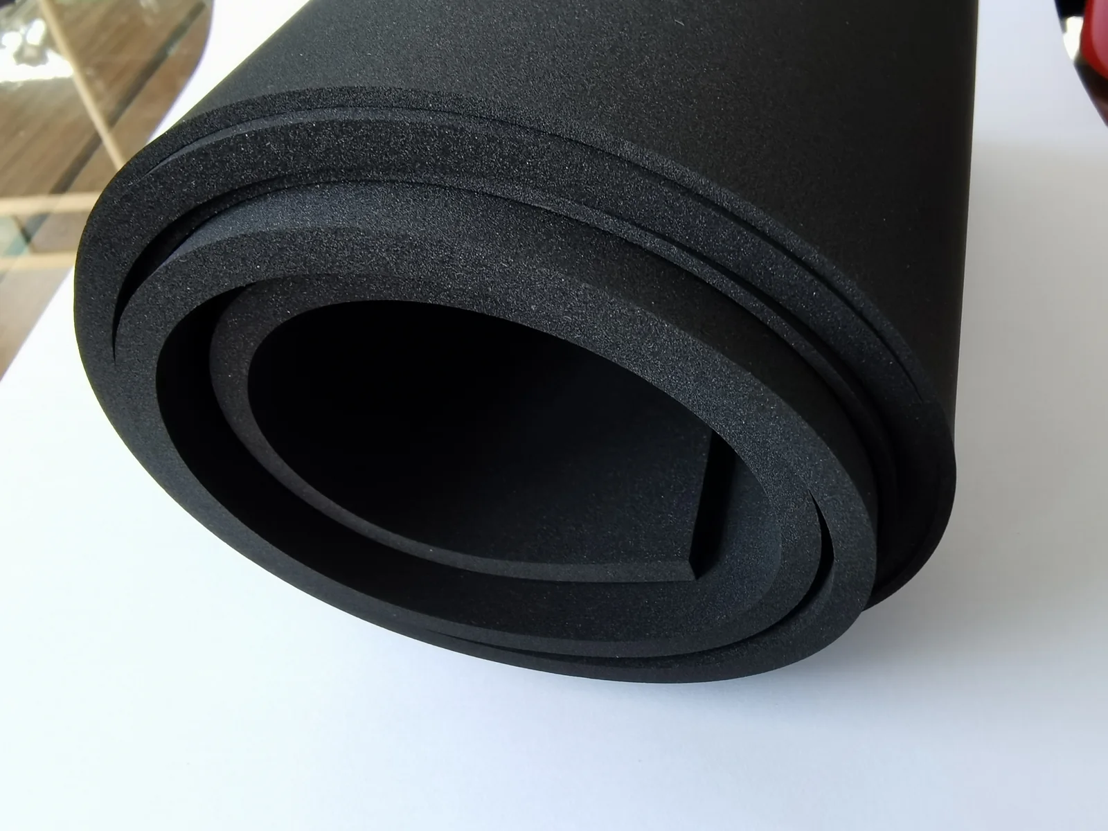 Custom Adhesive-Backed EVA Foam Pads: die-cut EVA profiles, liner construction and protective contact surfaces, view 6