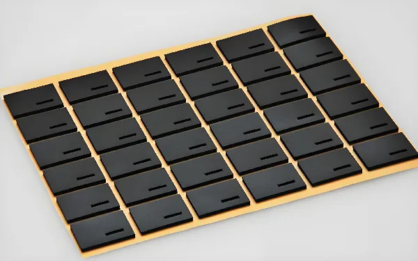 Die-cut part with pull-tab liner
