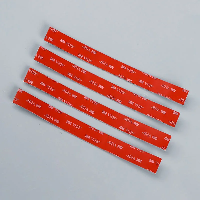 Custom Double-Sided VHB Foam Tape Parts: die-cut acrylic foam mounting patterns, liner tabs and bonding formats, view 2