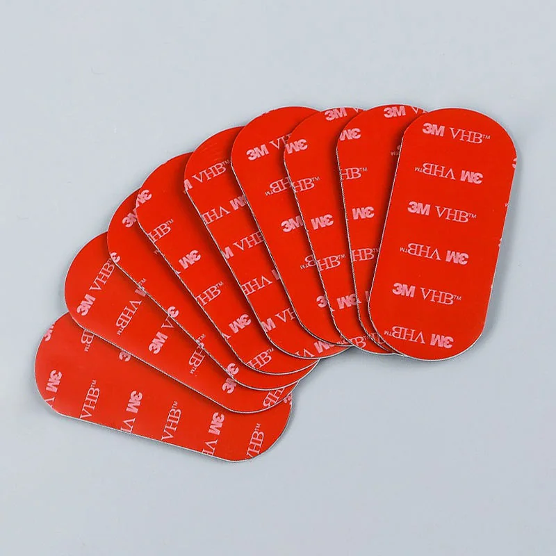 Custom Double-Sided VHB Foam Tape Parts: die-cut acrylic foam mounting patterns, liner tabs and bonding formats, view 3