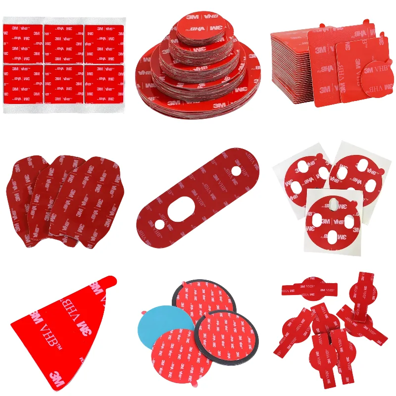 Custom double-sided acrylic foam tape parts for panel bonding
