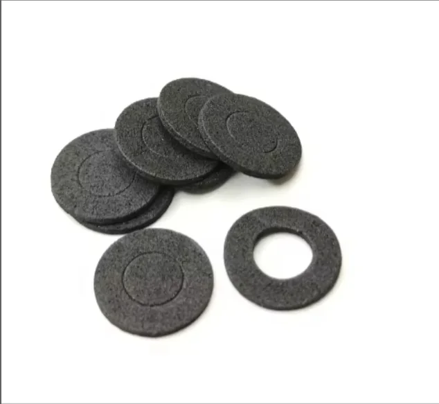 EPDM Foam Washers: compressible EPDM foam washer rings for fastener sealing and vibration control, view 4
