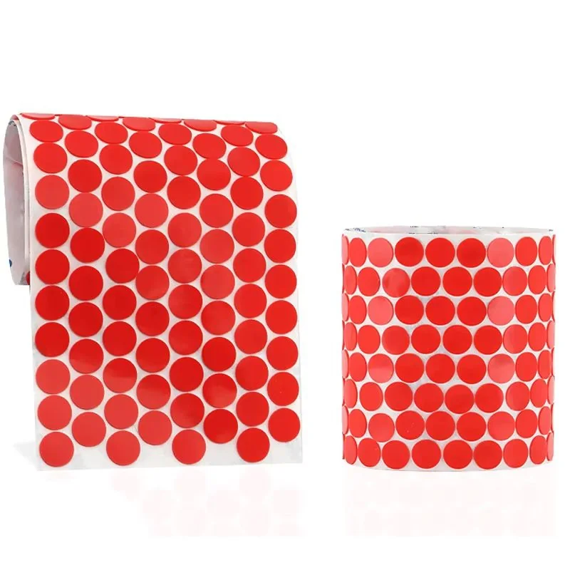 Custom Self-Adhesive Rubber Bumper Pads: anti-slip bumper dots, contact pads and adhesive-backed sheet layouts, view 2