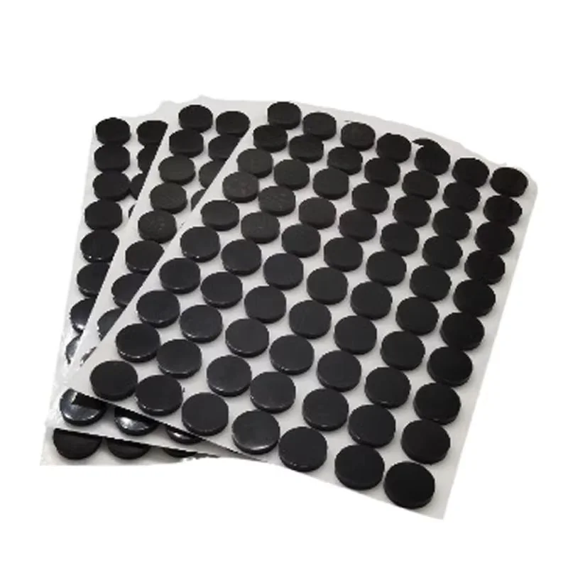 Custom self-adhesive rubber bumper pads for anti-slip protection