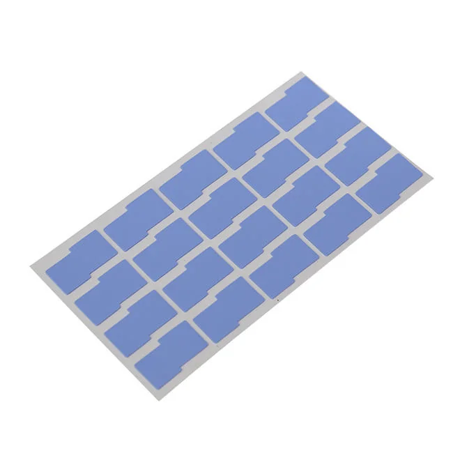 Die-cut silicone thermal gap pad for electronic insulation