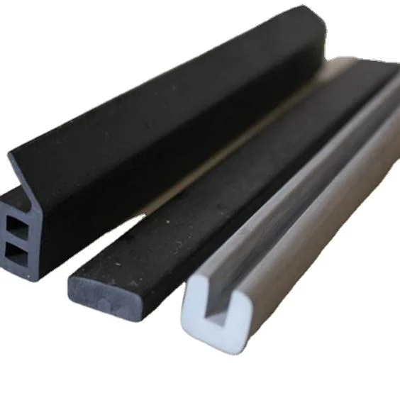 Custom T-shaped rubber weather seal profile